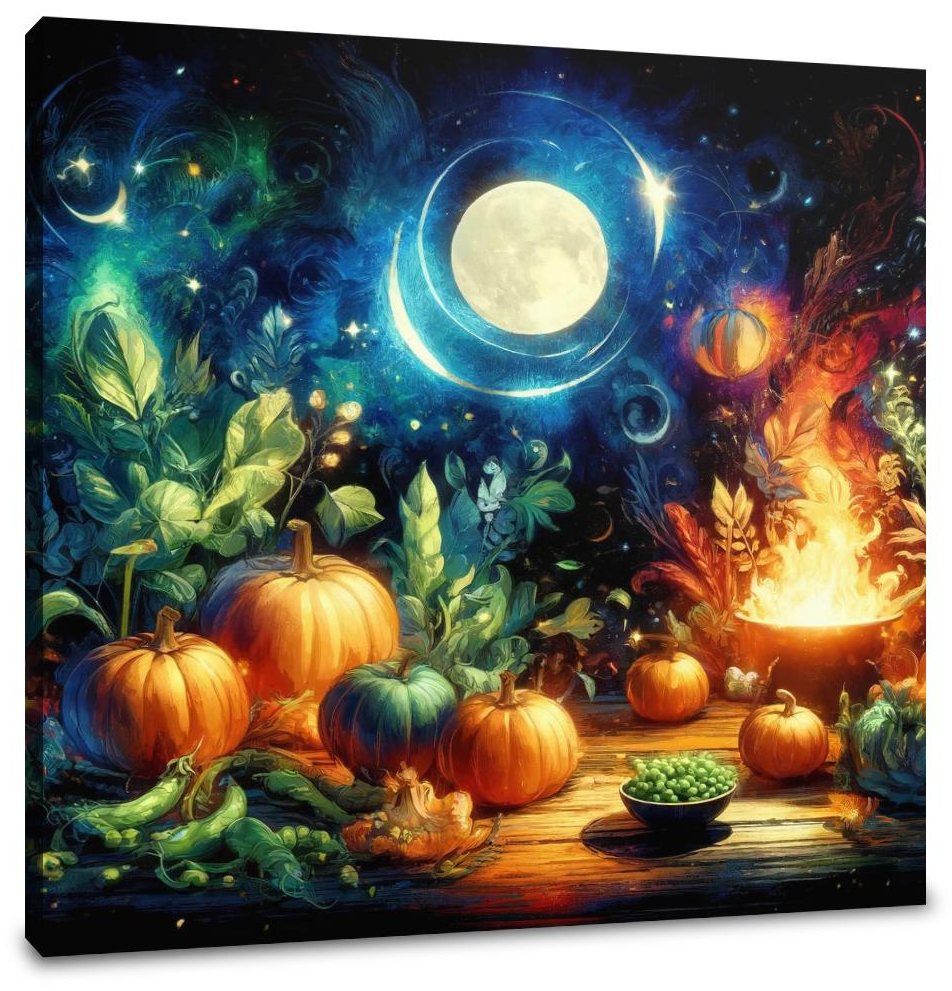 Harvest Moon Festival Canvas
