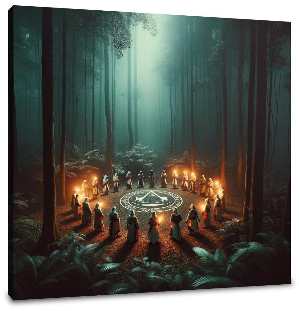 Forest Ritual Canvas