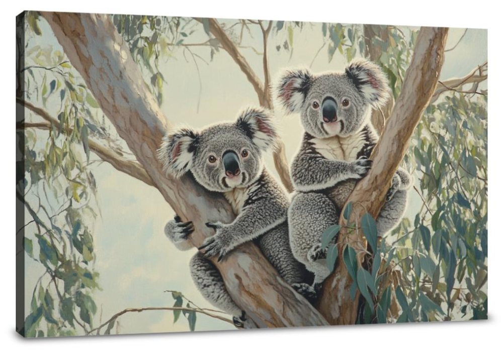 Koalas' Sanctuary Canvas