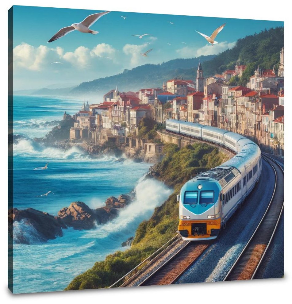 Coastal Journey Canvas