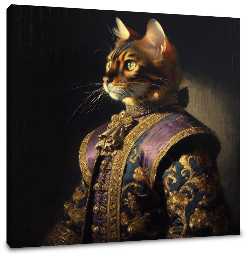 Regal Bengal Majesty Canvas
