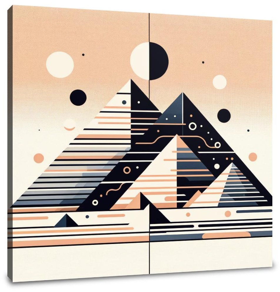 Serenity of Ancient Sands Canvas