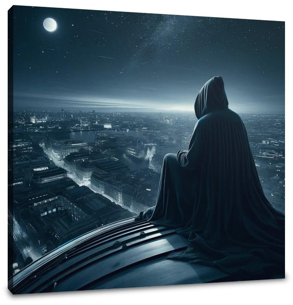 Watcher of the Night Canvas