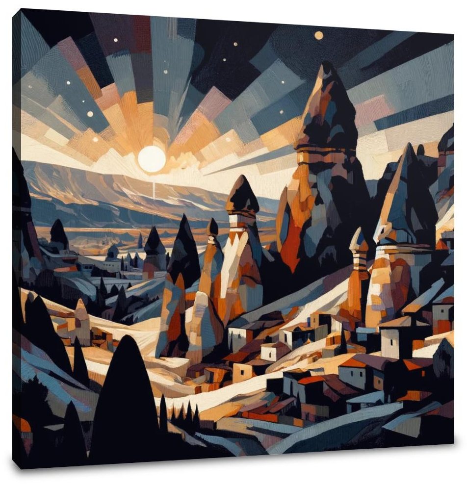 Cappadocia Fairy Chimneys Canvas