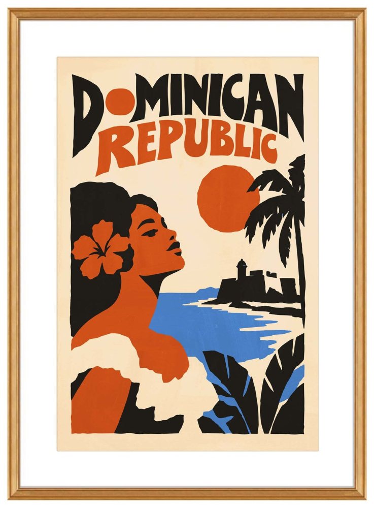 Dominican Republic Travel Wall Art Print