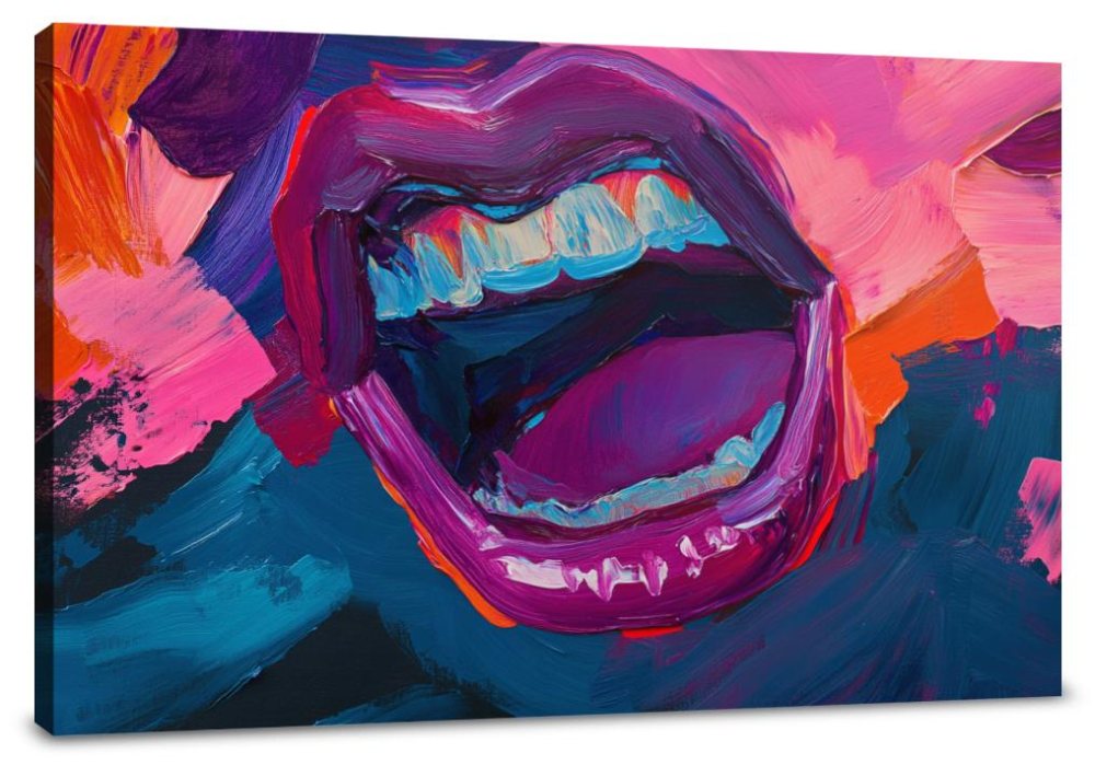 Silent Scream Canvas