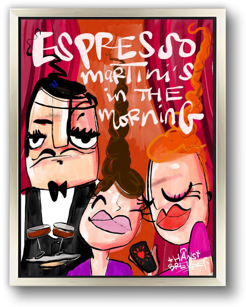 Served Espresso Martini's in the morning