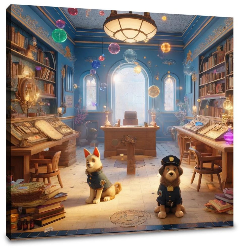 Enchantment Division Canvas