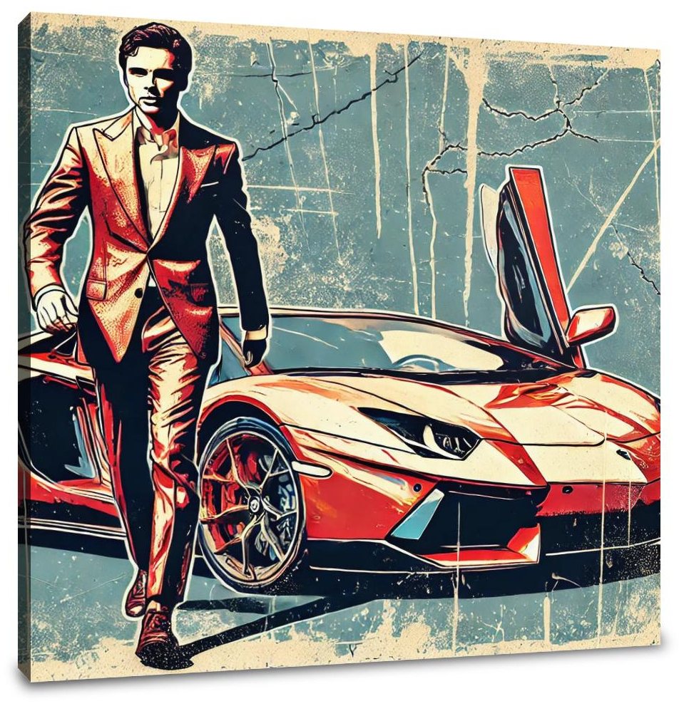 Hollywood Star Drive Canvas