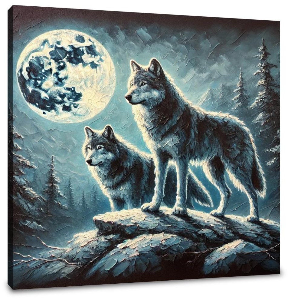 Lunar Majesty Canvas