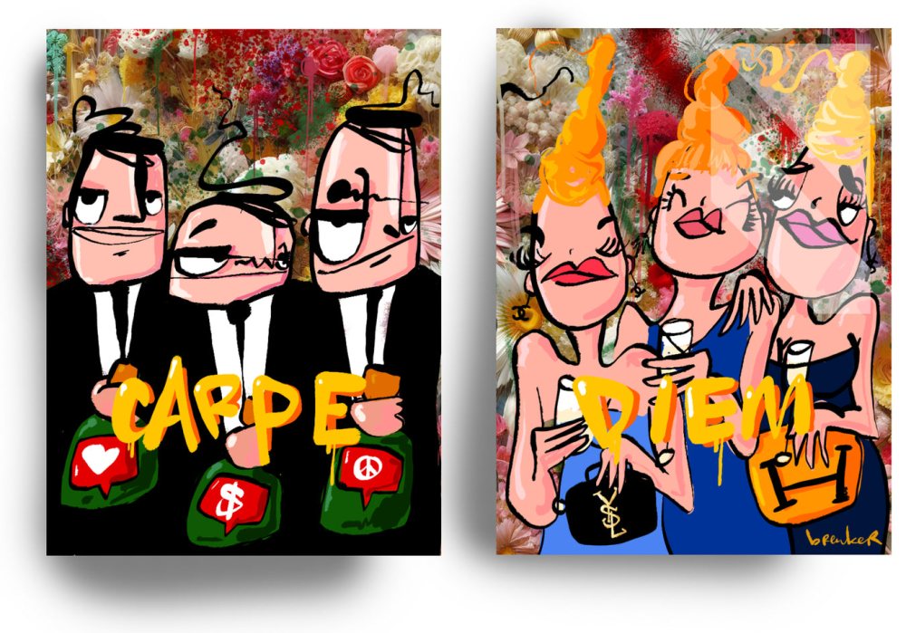 Carpe Diem twee artworks