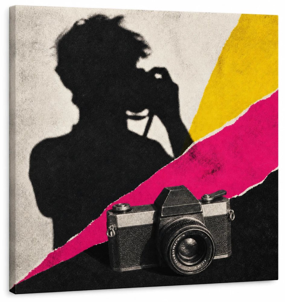 Behind The Camera Canvas