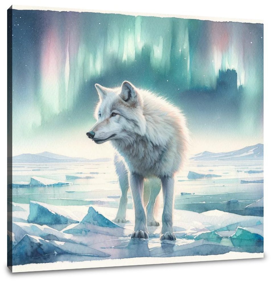 Arctic Solitude Canvas