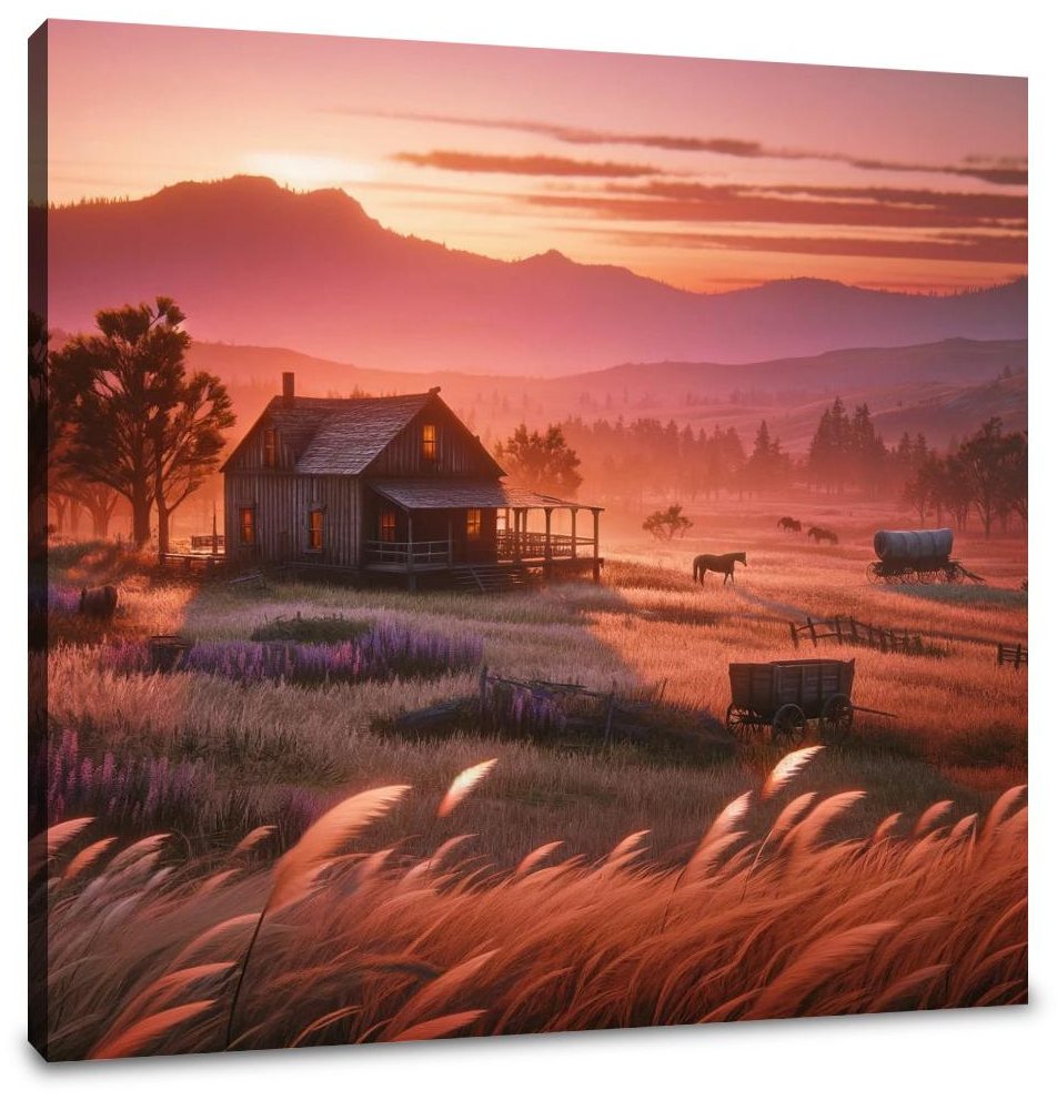 Prairie Solitude Canvas