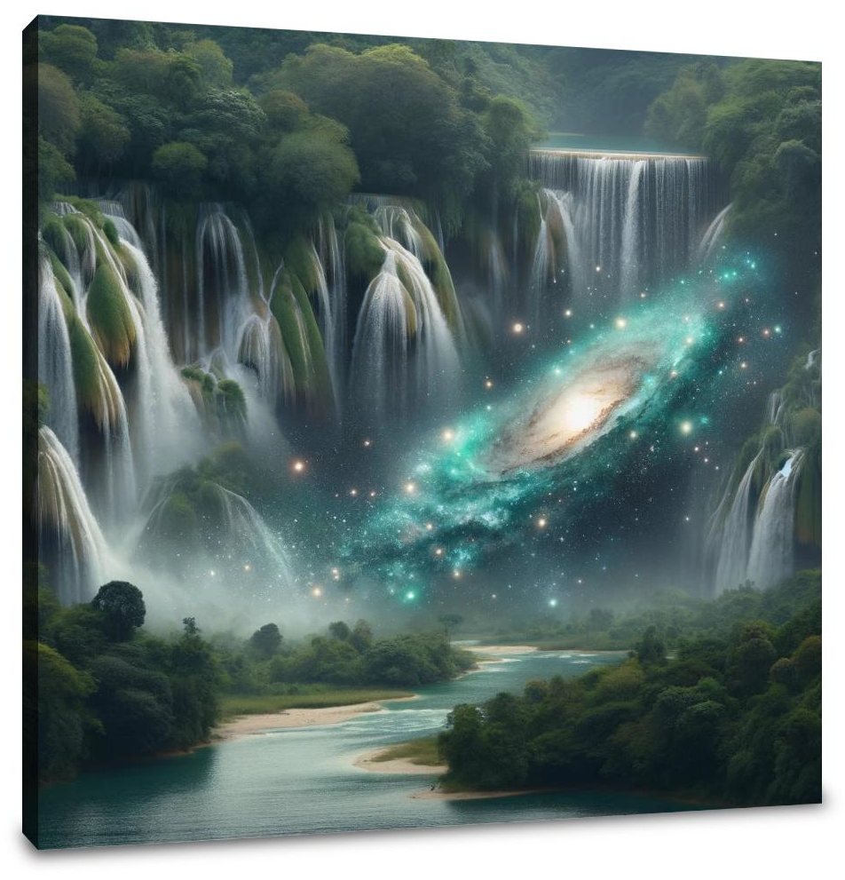 Celestial Falls Canvas