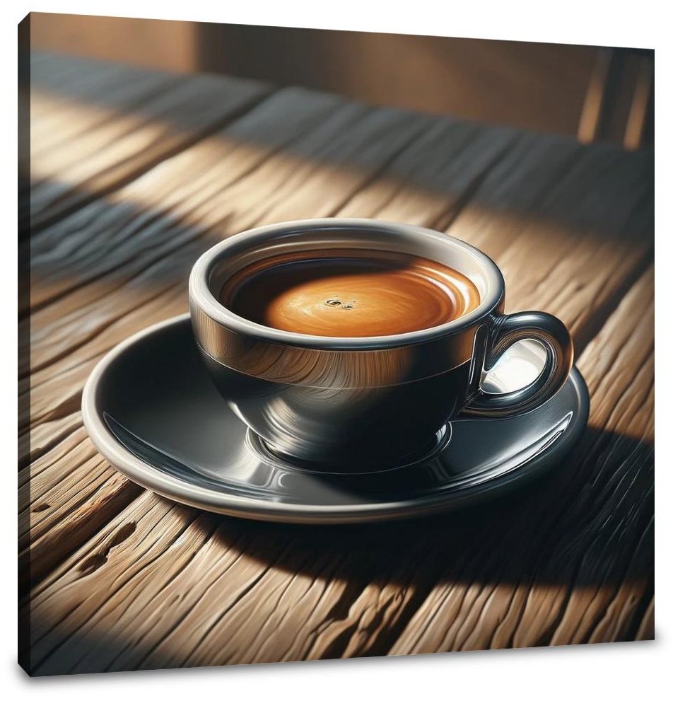 Espresso Elegance Canvas