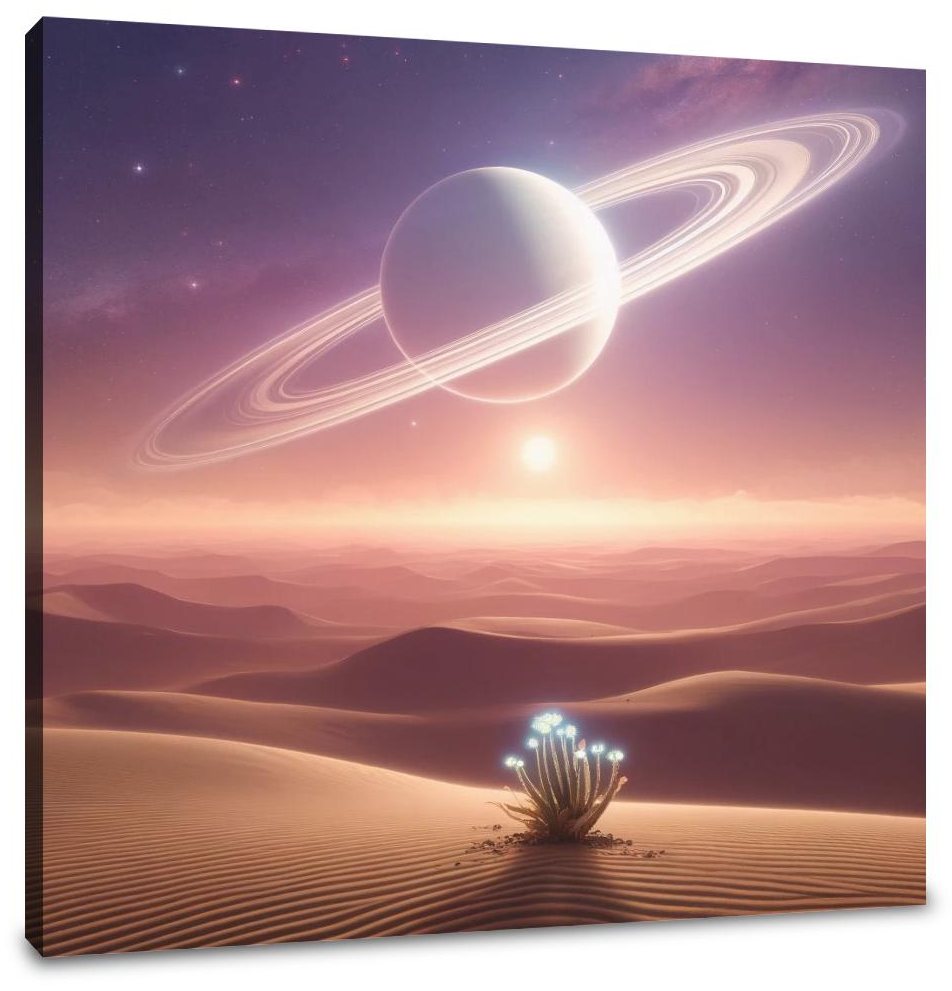 Lavender Dunes Canvas