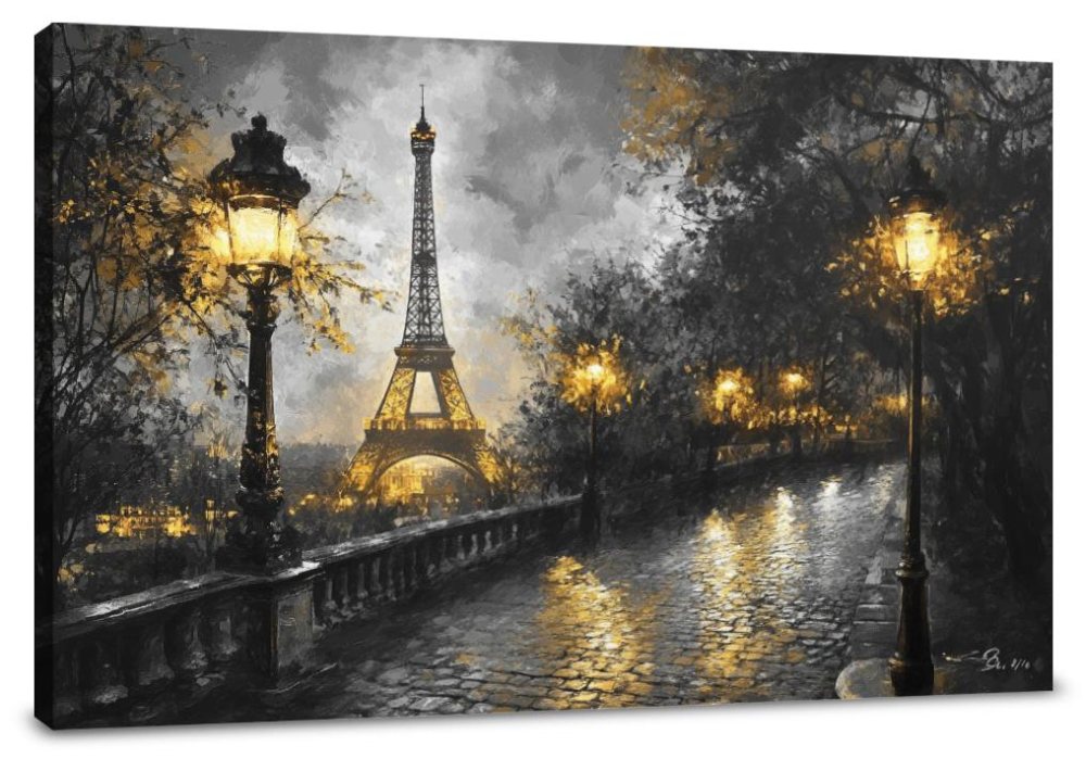 Parisian Elegance Canvas