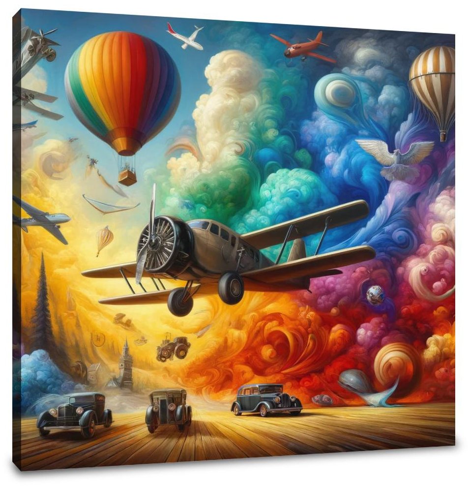 Dreams of Flight Canvas