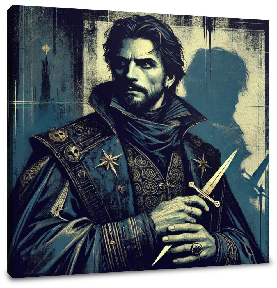 Midnight Macbeth Canvas
