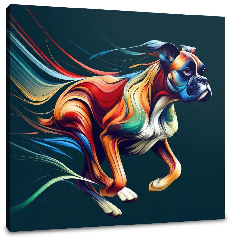 Dream Runner Abstract Motion Canvas