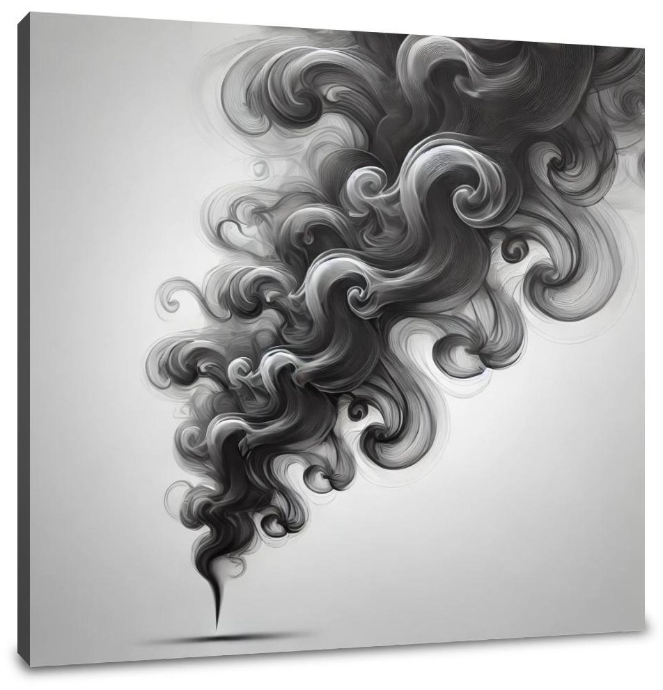 Ethereal Smoke Canvas