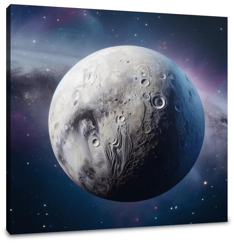 Triton's Geologic Wonders Canvas