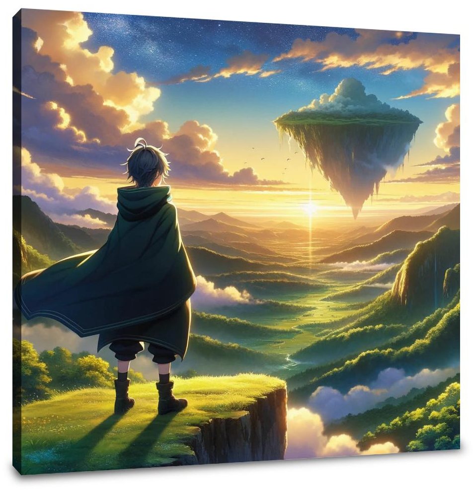 Sky Whisperer's Journey Canvas
