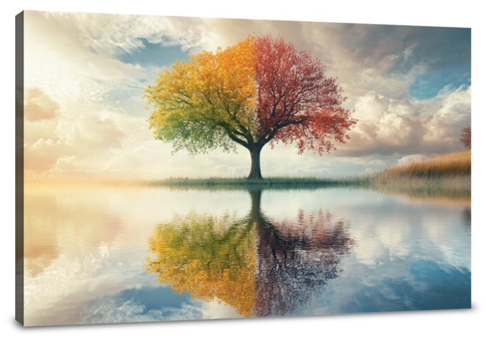 The Changing Seasons Canvas