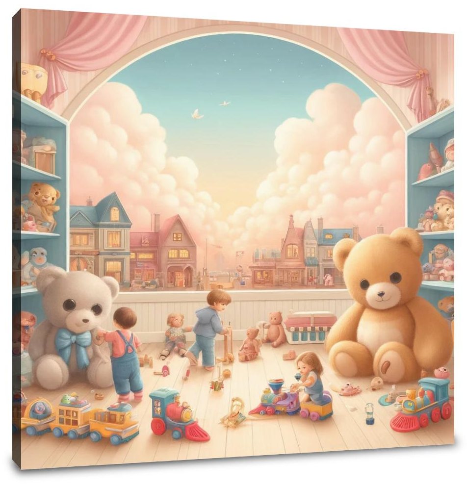 Toyland Magic Canvas