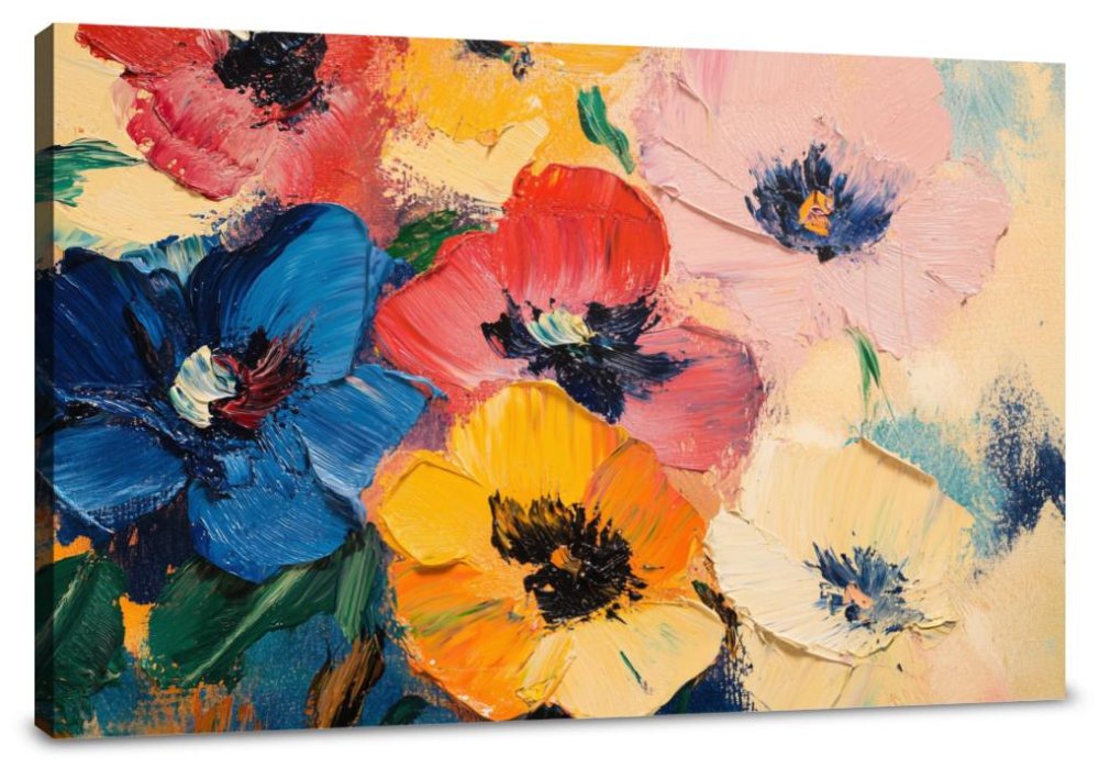 Floral Symphony Canvas