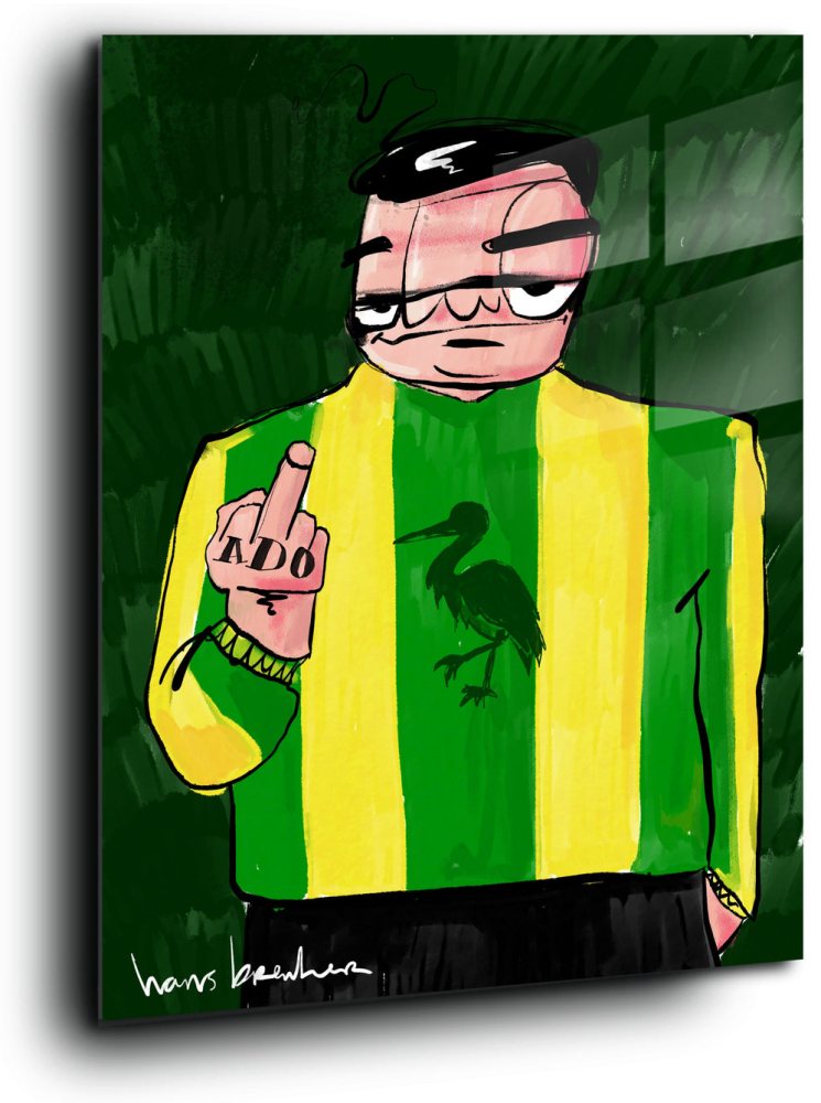 Middle Finger Hagenees - Unique ADO Den Haag Gift
