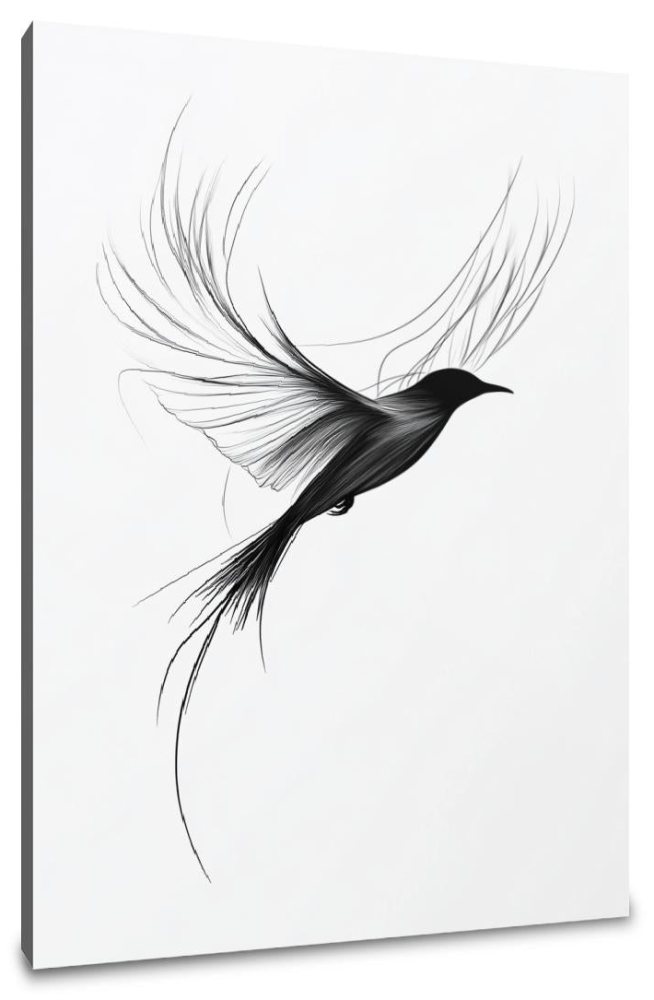 Ethereal Avian Flight Canvas