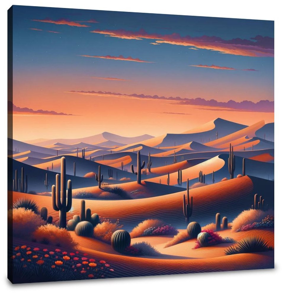 Twilight Dunes Canvas
