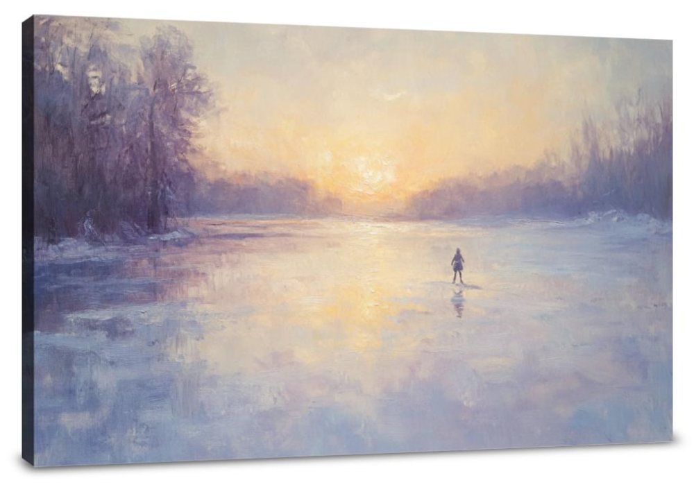Sunset Skater Canvas