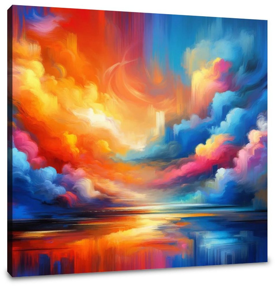 Calm Collision Canvas