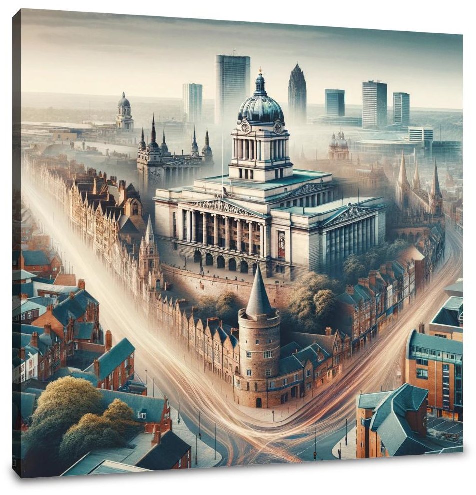 Historic Nottingham Canvas