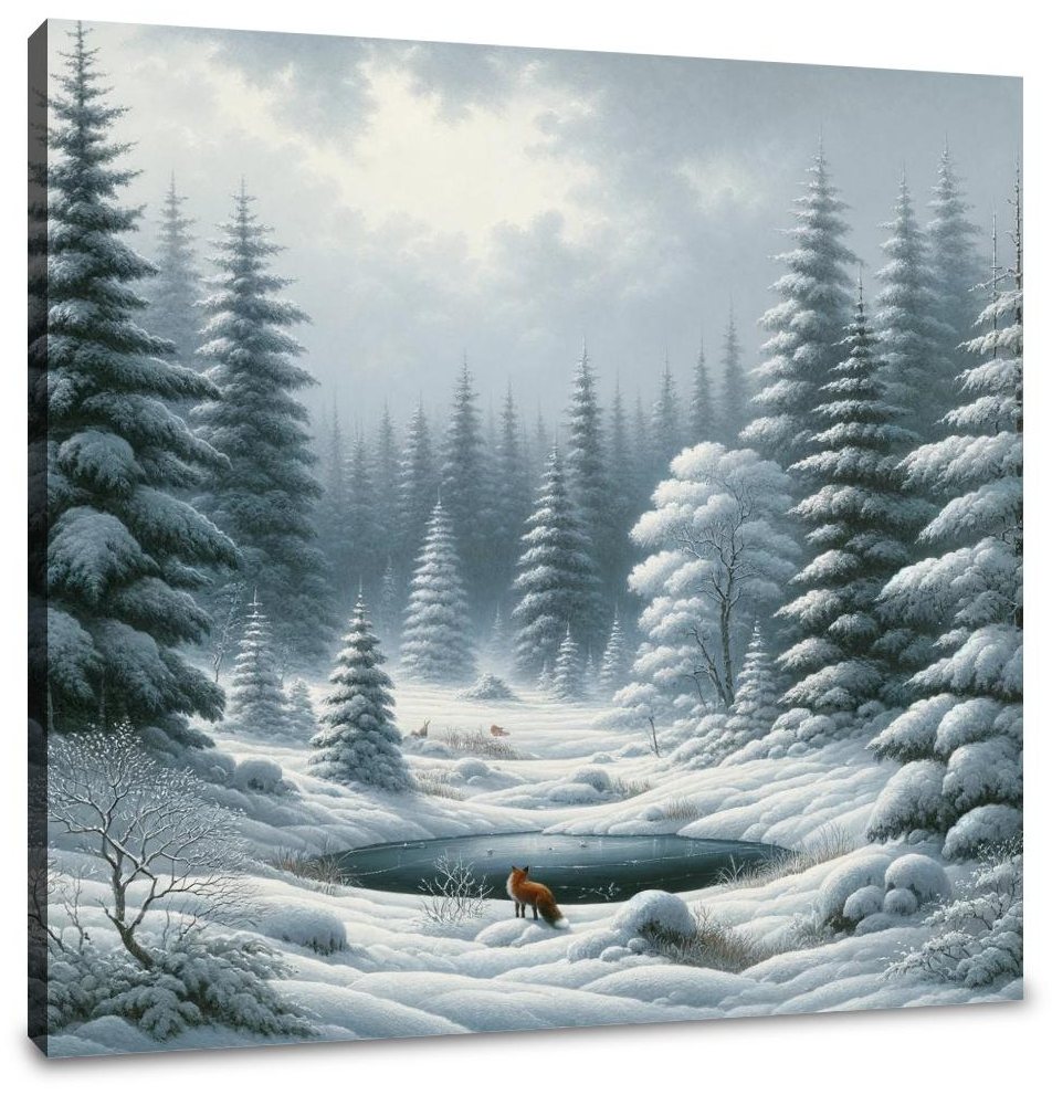 Winter's Whisper Canvas