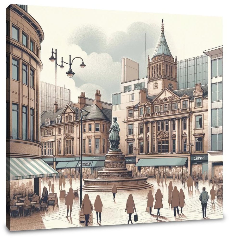 Broadgate Coventry Canvas
