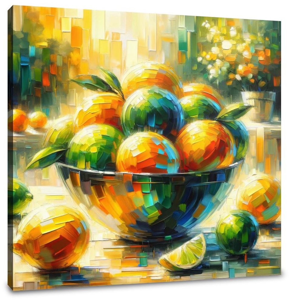 Citrus Symphony Canvas