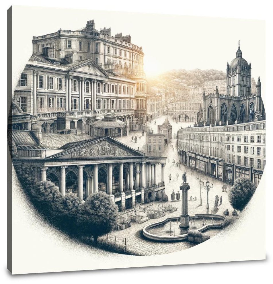 Timeless Bath Canvas