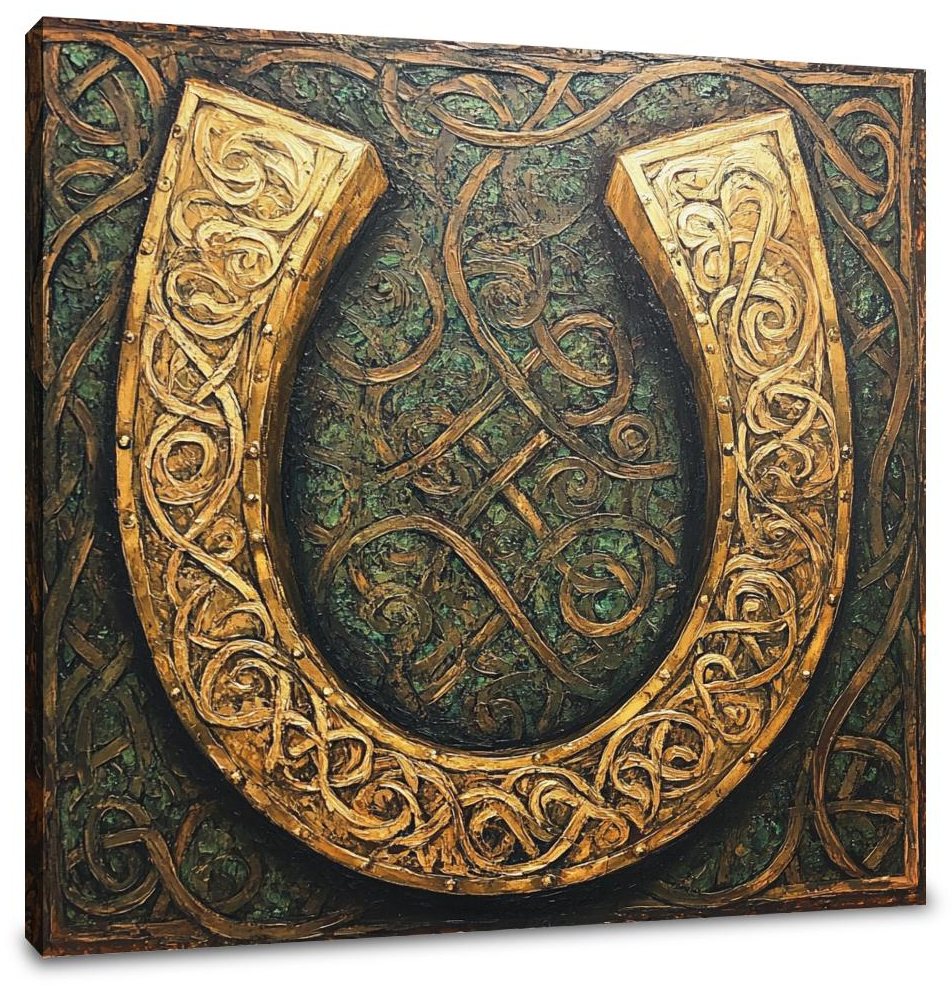 Golden Horseshoe Canvas