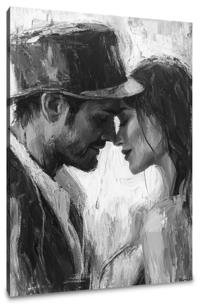 Lovers' Gaze Canvas