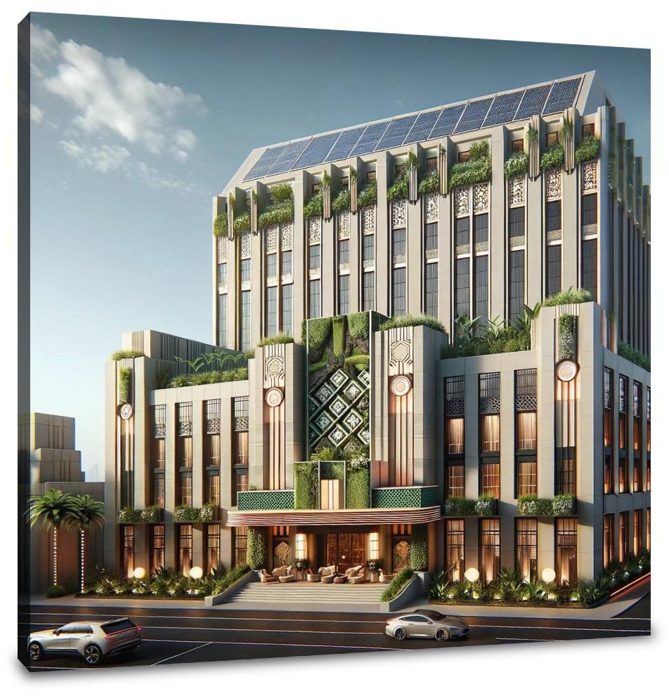 Eco-Deco Grandeur Canvas
