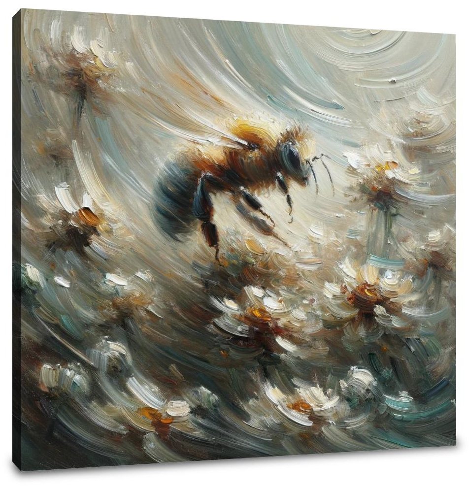 Whirlwind Dance Bee Canvas