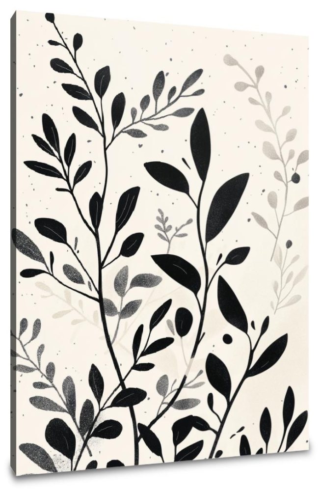 Leafy Branches Canvas