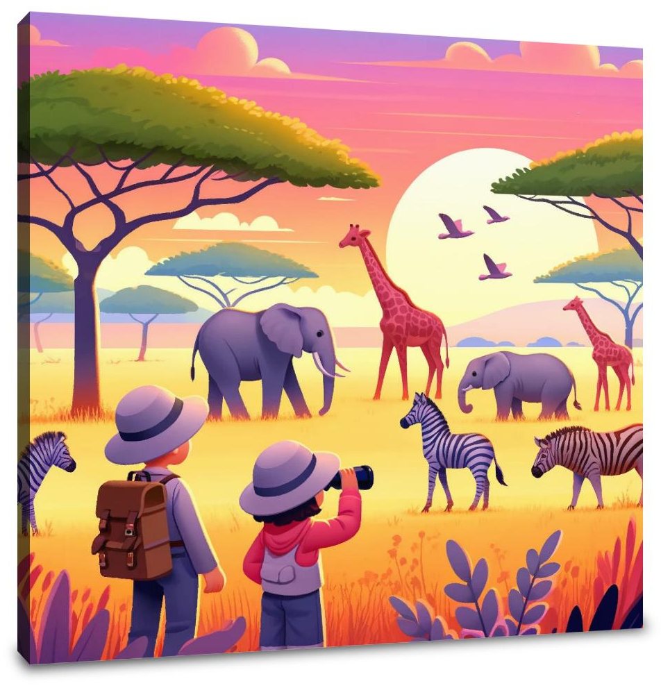 Safari Adventure Canvas