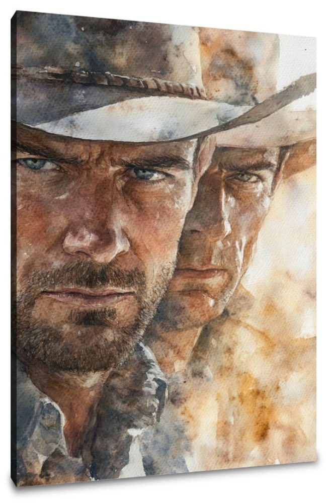 Duel of the Desert Canvas