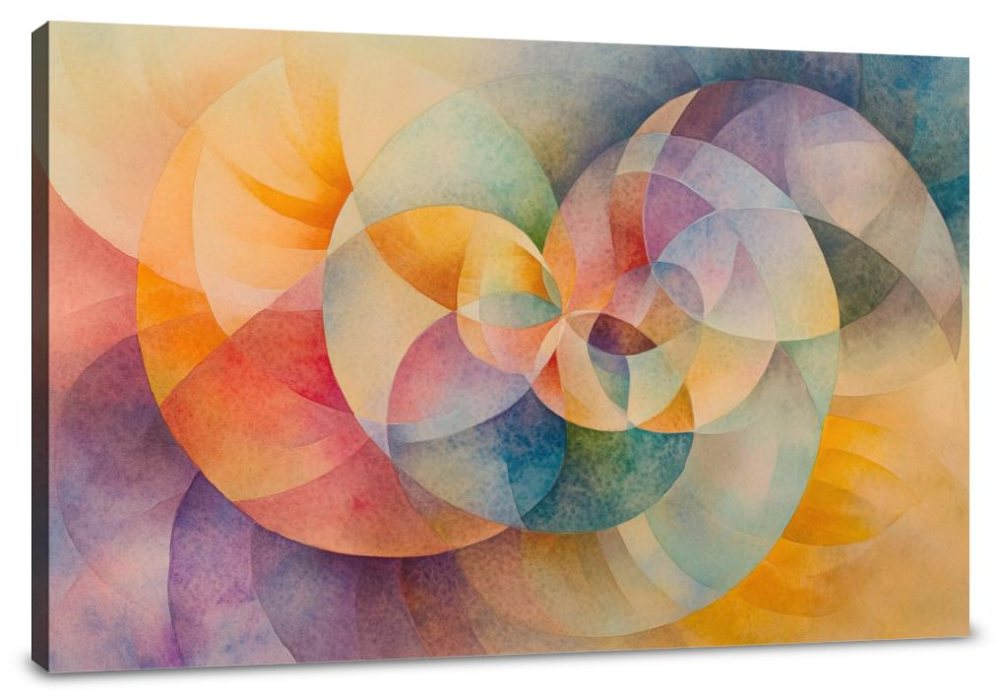 Dreamscape Kaleidoscope Canvas