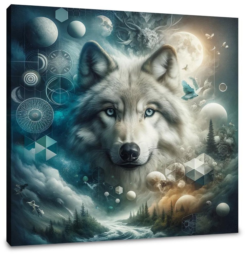 Wild Wolf's Dream Canvas